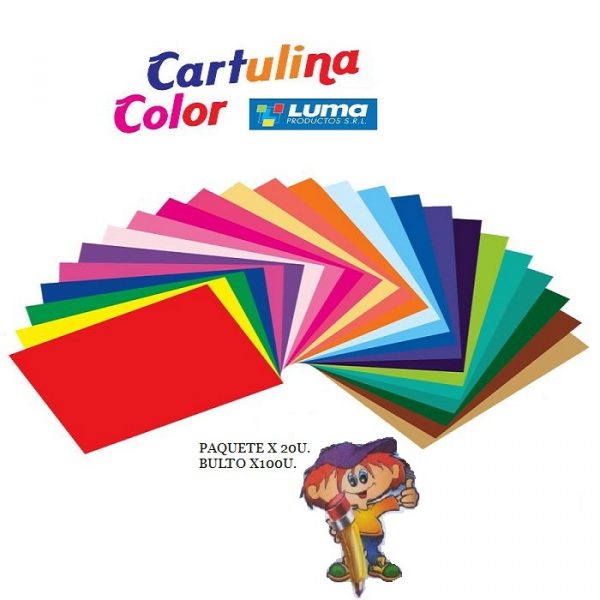 CARTULINA COLOR BLANCA