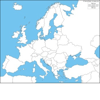 Mapa Europa Pólitico