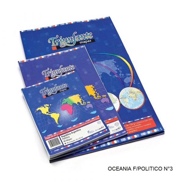 MAPA OCEANIA FIS/POL N°3