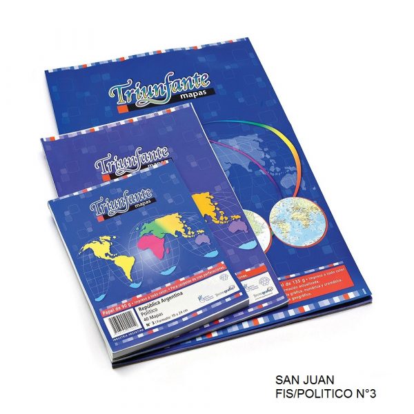 MAPA SAN JUAN FIS/POL N°3