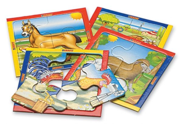 PUZZLES CHICOS GRANJA