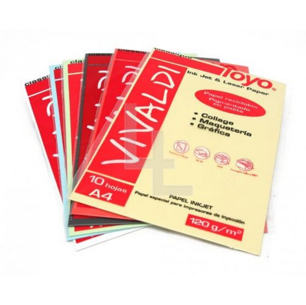 PAPEL VIVALDI MARFIL X10